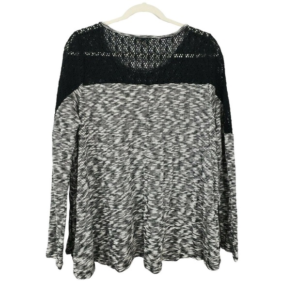 Umgee Open Weaver Sweater Slouchy Crochet - Picture 5 of 8